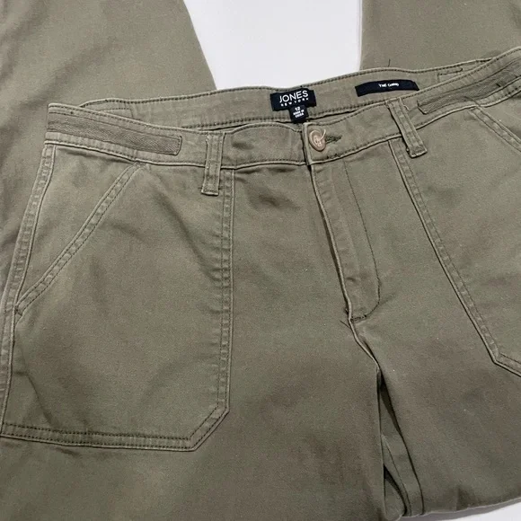 Jones New York Olive Cropped Chino’s - Picture 6 of 8